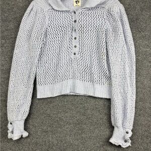 We The Free Lavender Knit Cardigan